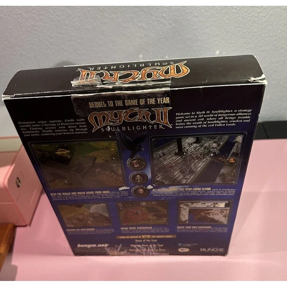 Myth II: Soulblighter (Windows/Mac 1998) Open Box Sealed Game. Never Been Used